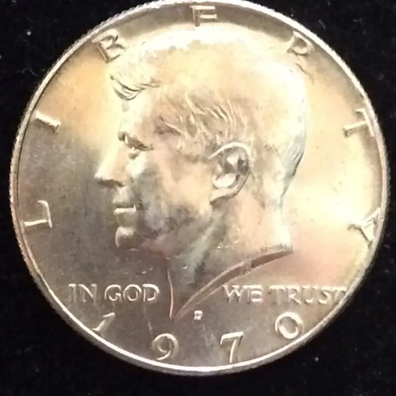 1970-D GEM BU MS65 Kennedy Half