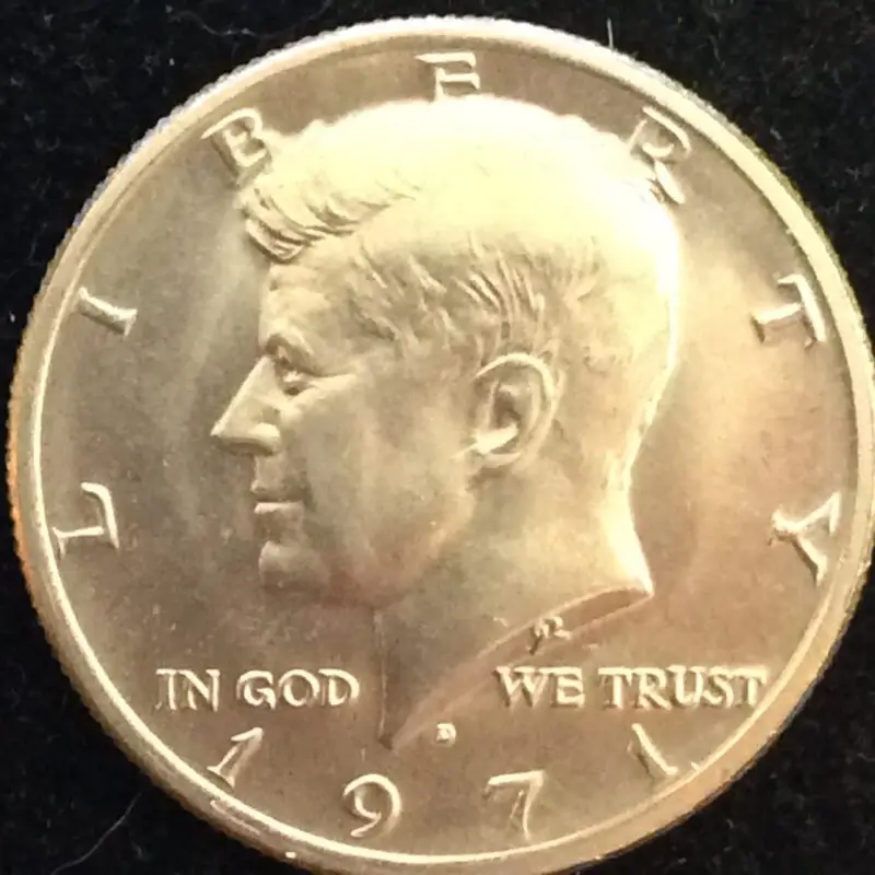1971-D Select BU Kennedy Half