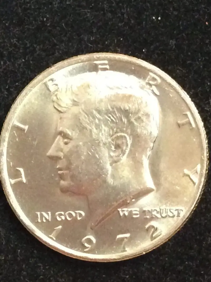 1972 Kennedy Half in Gem MS65 Condition