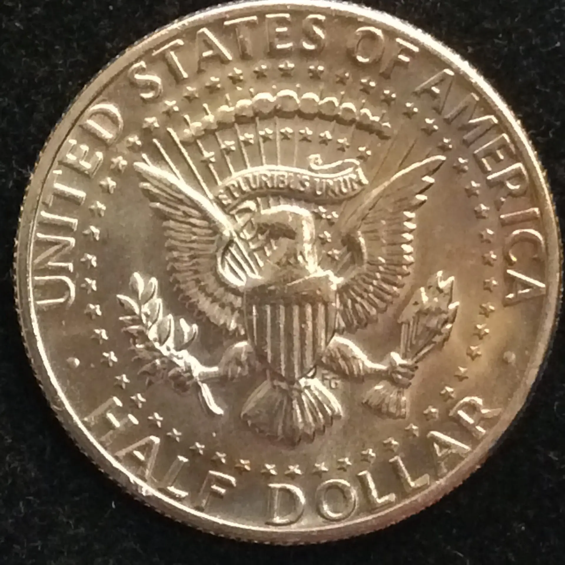 1973-D Kennedy Half Dollar in MS65 Gem BU Condition - Image 2
