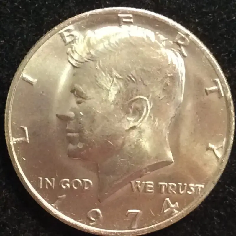 1974 Kennedy Half Dollar in Choice BU MS63 Condition