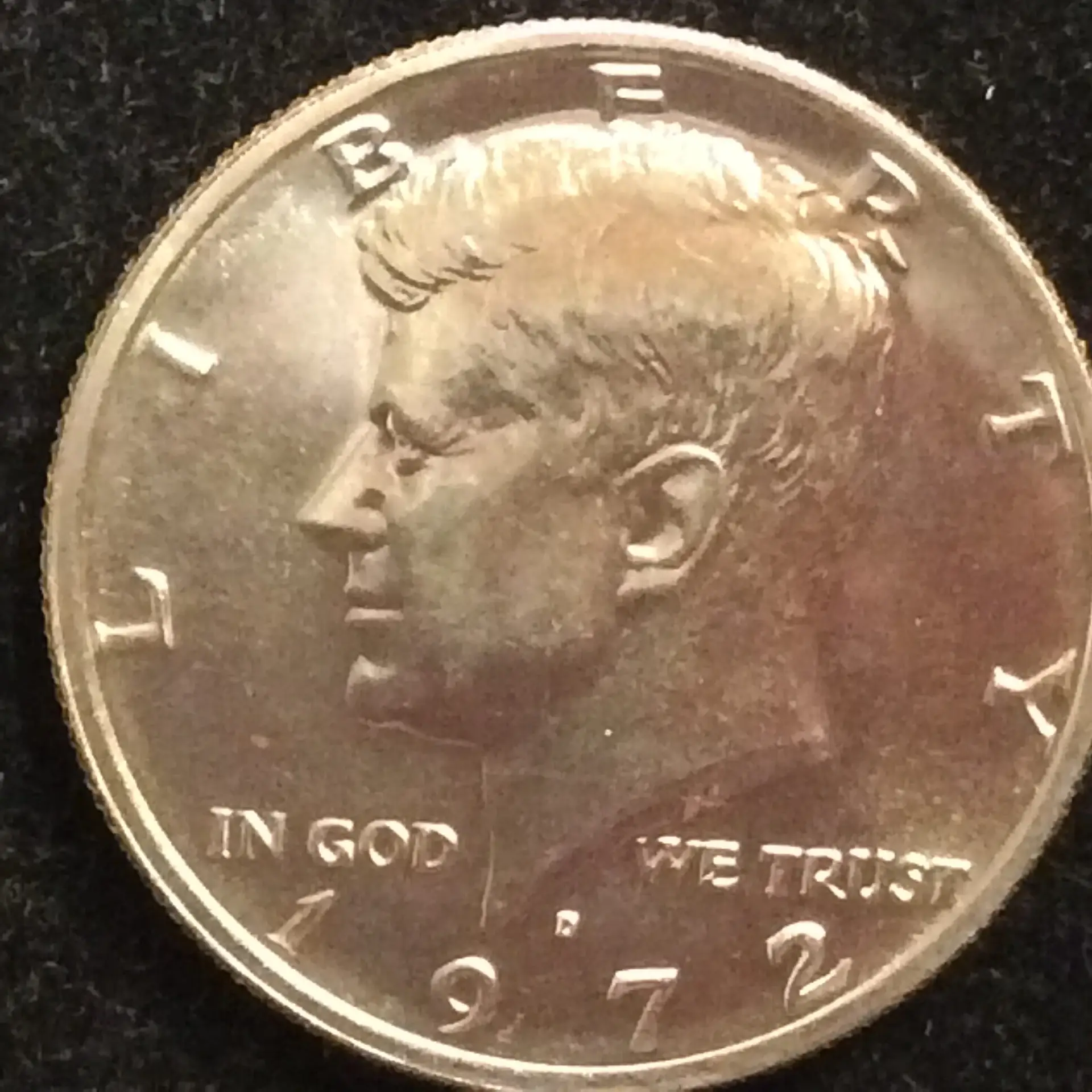 1972-D Kennedy Half Dollar in GEM BU MS65 Condition