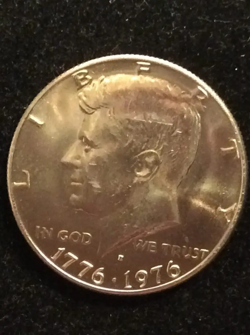 1776-1976-D Kennedy Bicentennial Half Dollar in GEM BU MS65 Condition