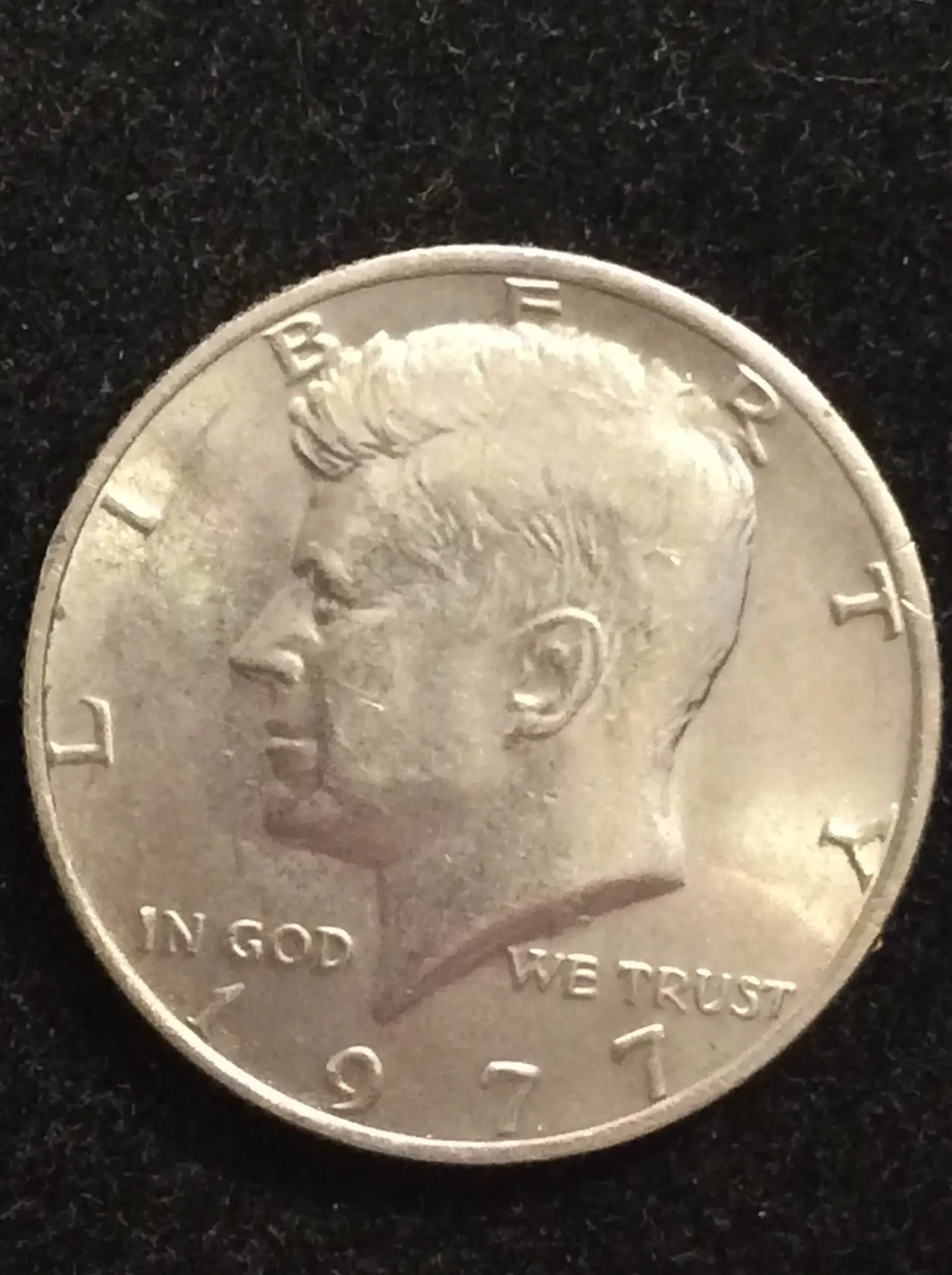 1977 Kennedy Half Dollar in Choice BU MS63 Condition