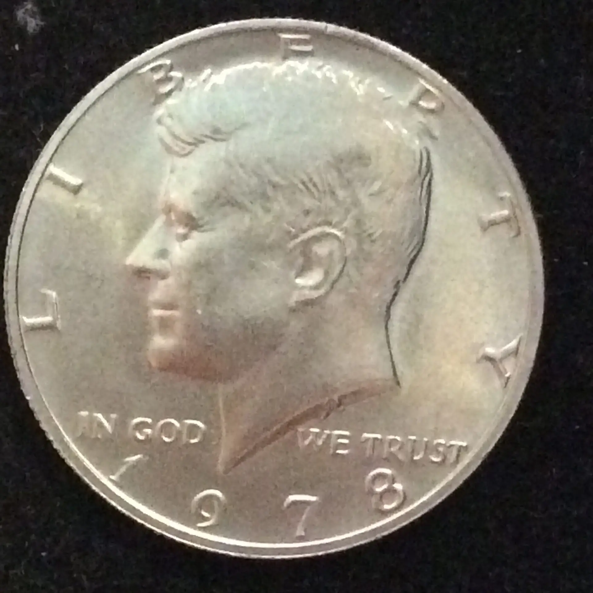 1978 Kennedy Half Dollar from Mint Set in Gem MS65 Condition
