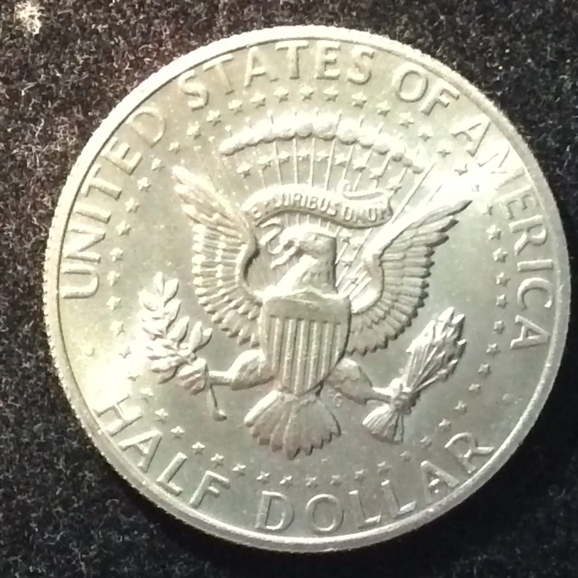 1978 Kennedy Half Dollar from Mint Set in Gem MS65 Condition - Image 2