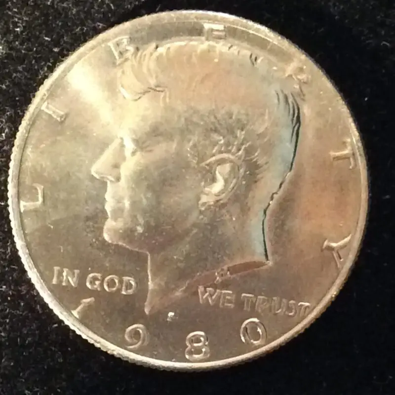 1980-P Kennedy Half Dollar in Choice BU MS63 Condition