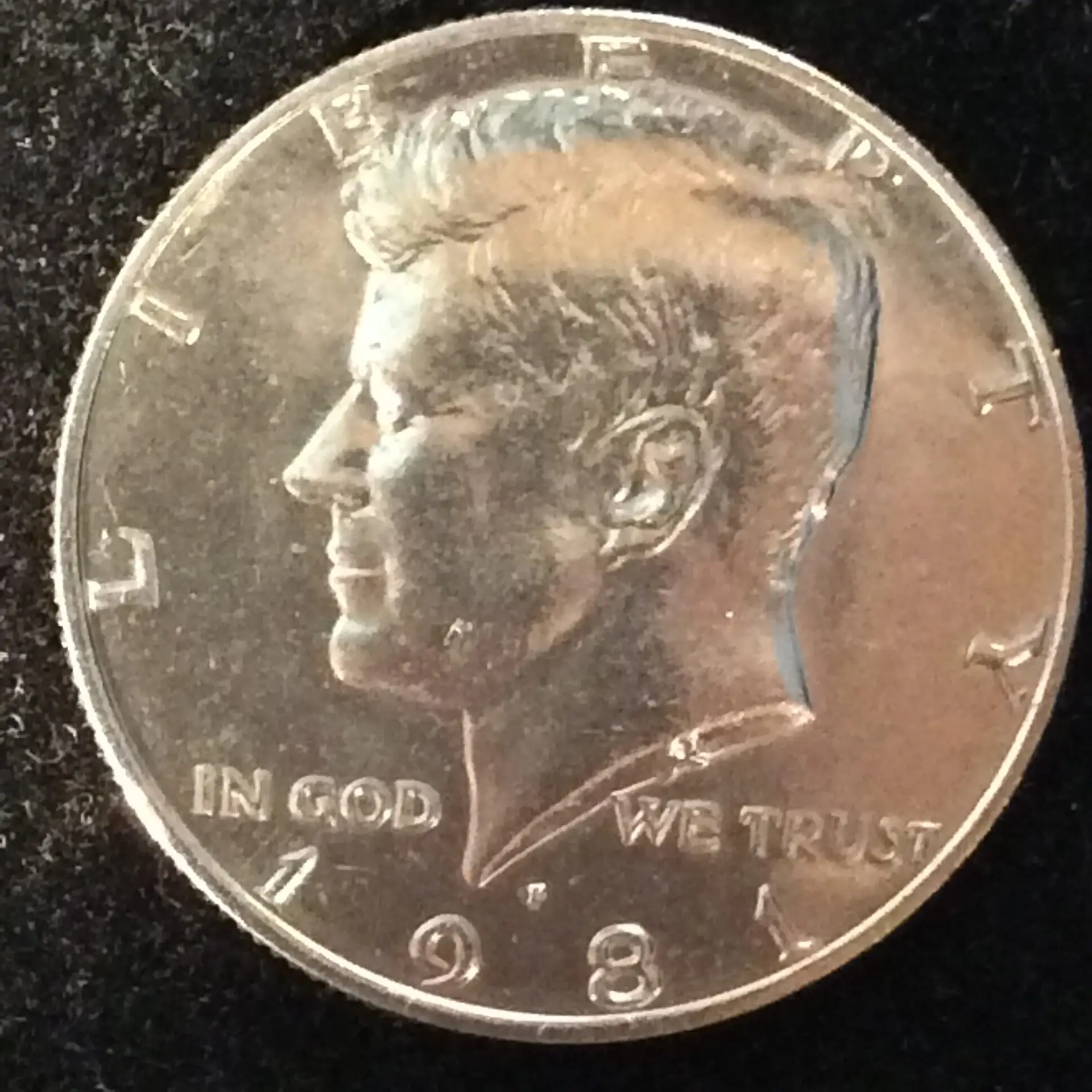 1981-P Kennedy Half Dollar in Choice BU MS63 Condition