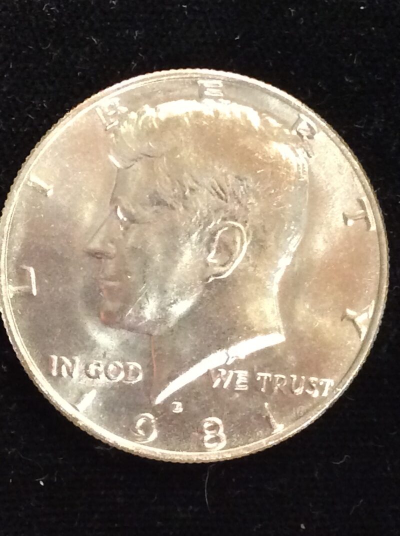 1981-D Kennedy Half Dollar in Choice BU MS63 Condition