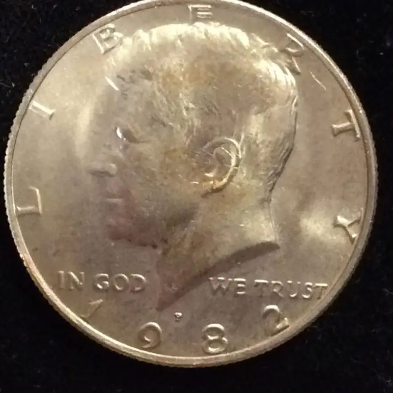 1982-P Kennedy Half Dollar in MS64 Condition