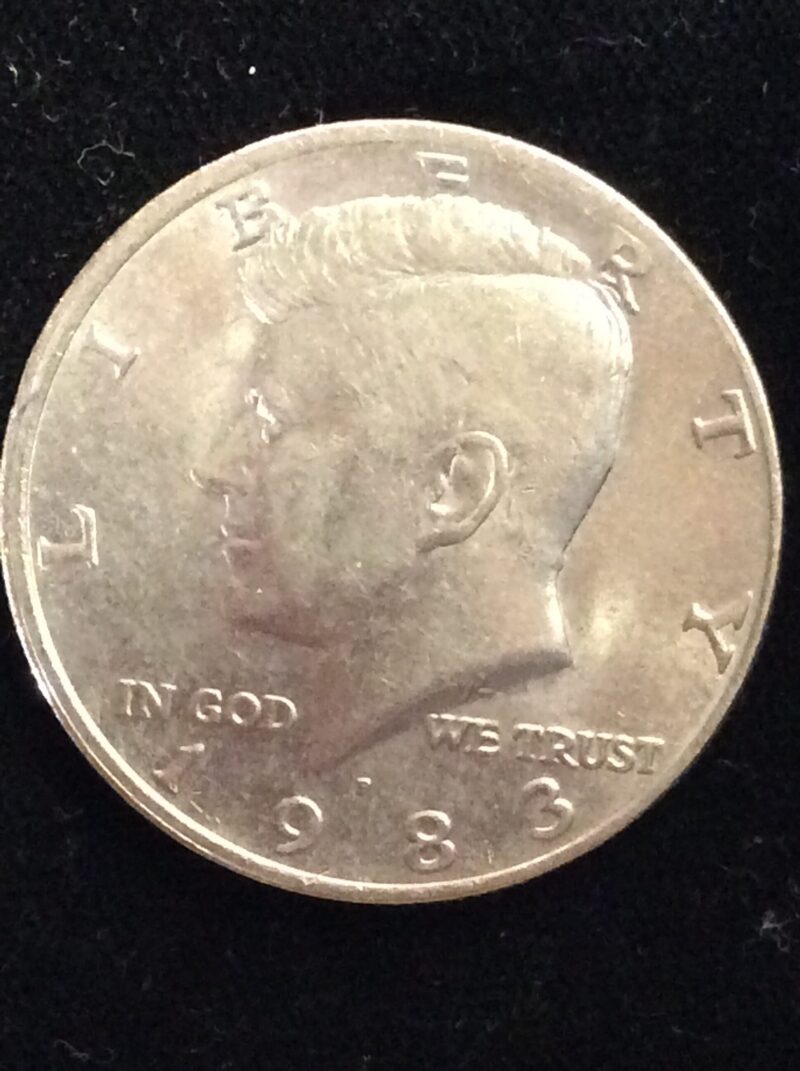 1983-P Kennedy Half Dollar in MS63 Condition