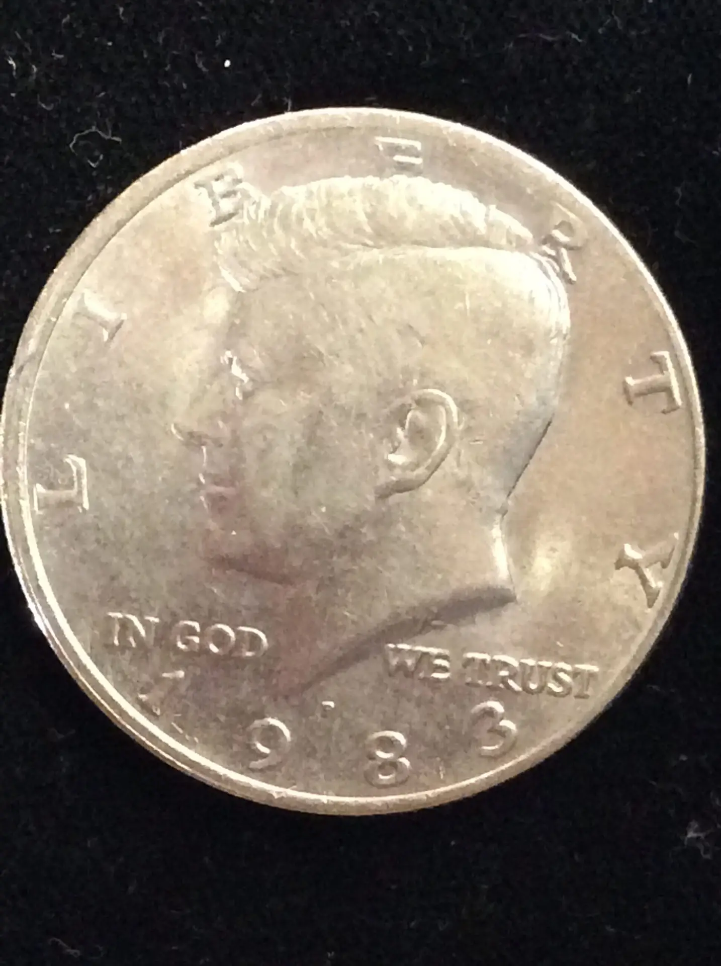 1983-P Kennedy Half Dollar in MS63 Condition