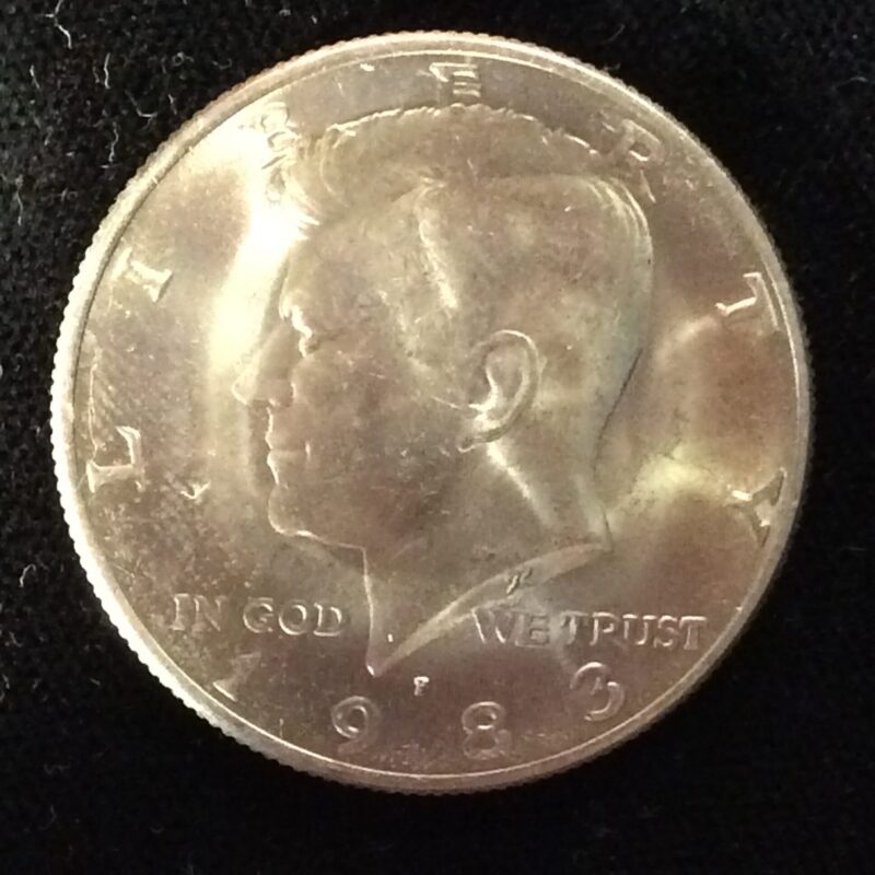 1983-P Kennedy Half Dollar in MS64 Condition