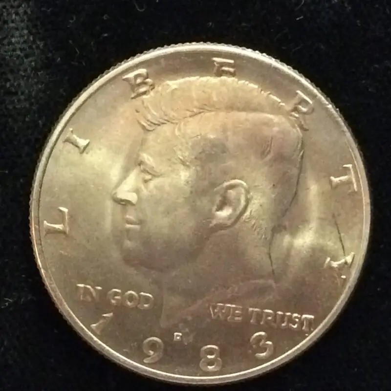 1983-D Kennedy Half Dollar in MS64 Condition