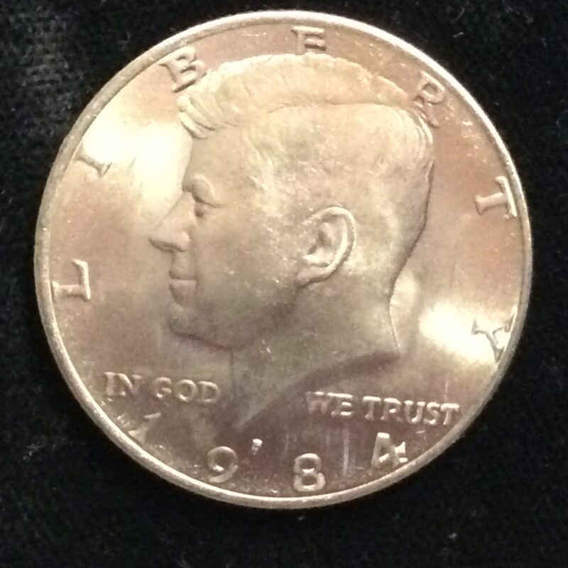 1984-P Kennedy Half Dollar in MS63 Condition