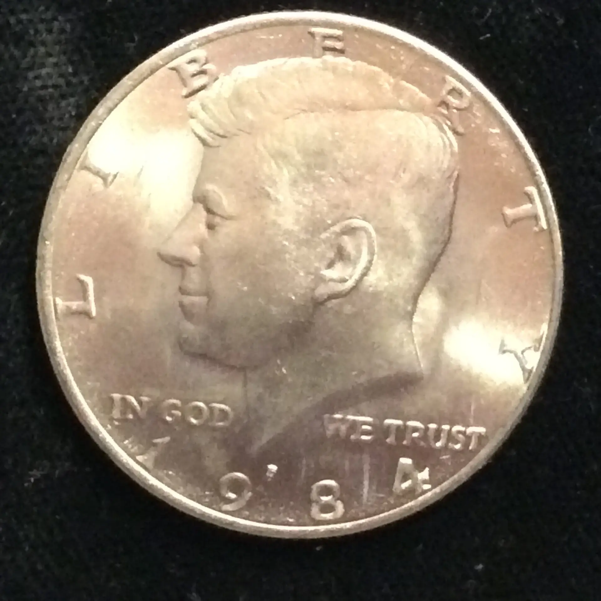 1984-P Kennedy Half Dollar in MS63 Condition
