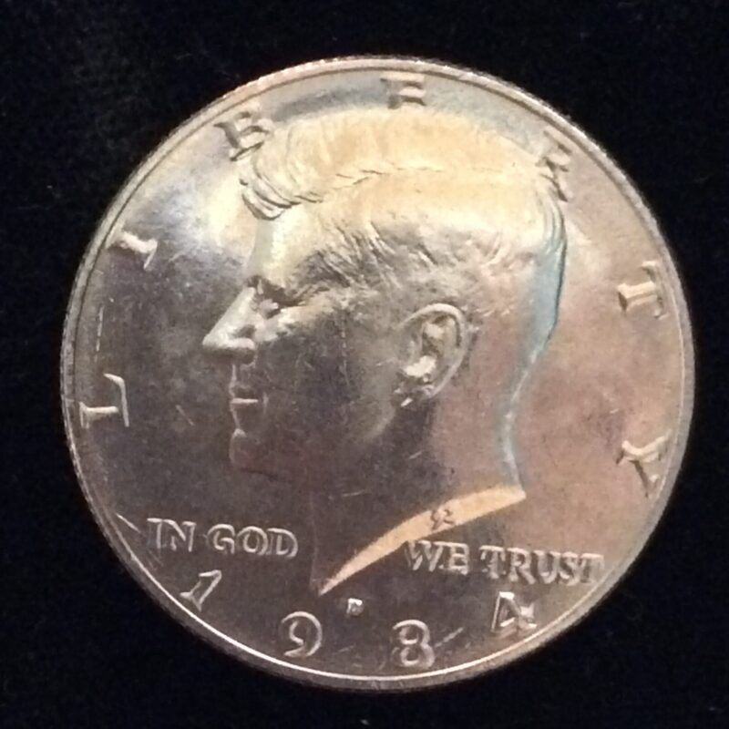 1984-D Kennedy Half Dollar in Select MS64 Condition from U.S. Mint Set