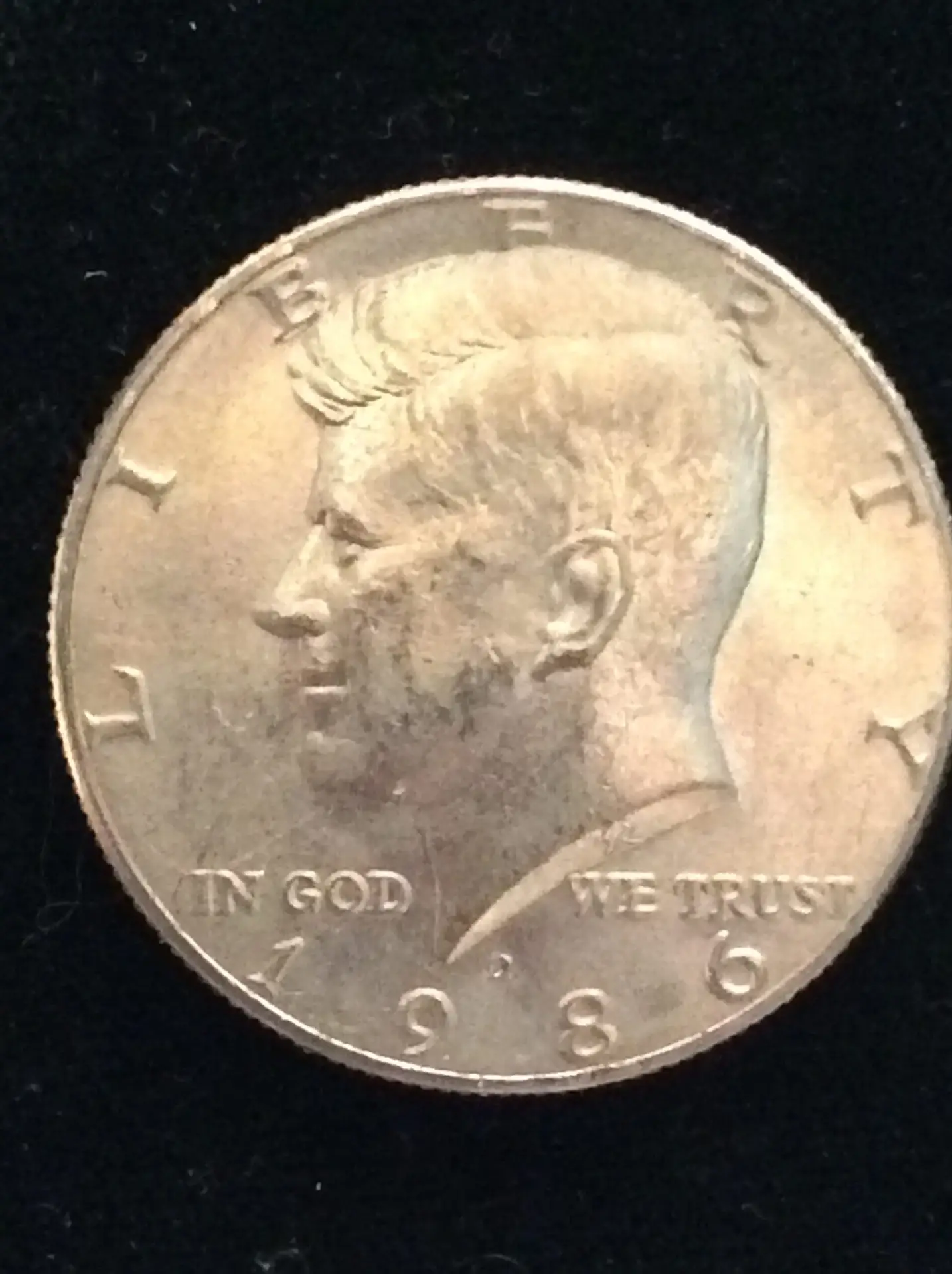 1986-D Kennedy Half Dollar in Choice MS63 Condition