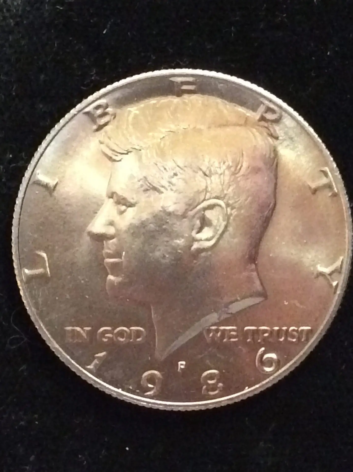 1986-D Kennedy Half in Superb MS66 Condition