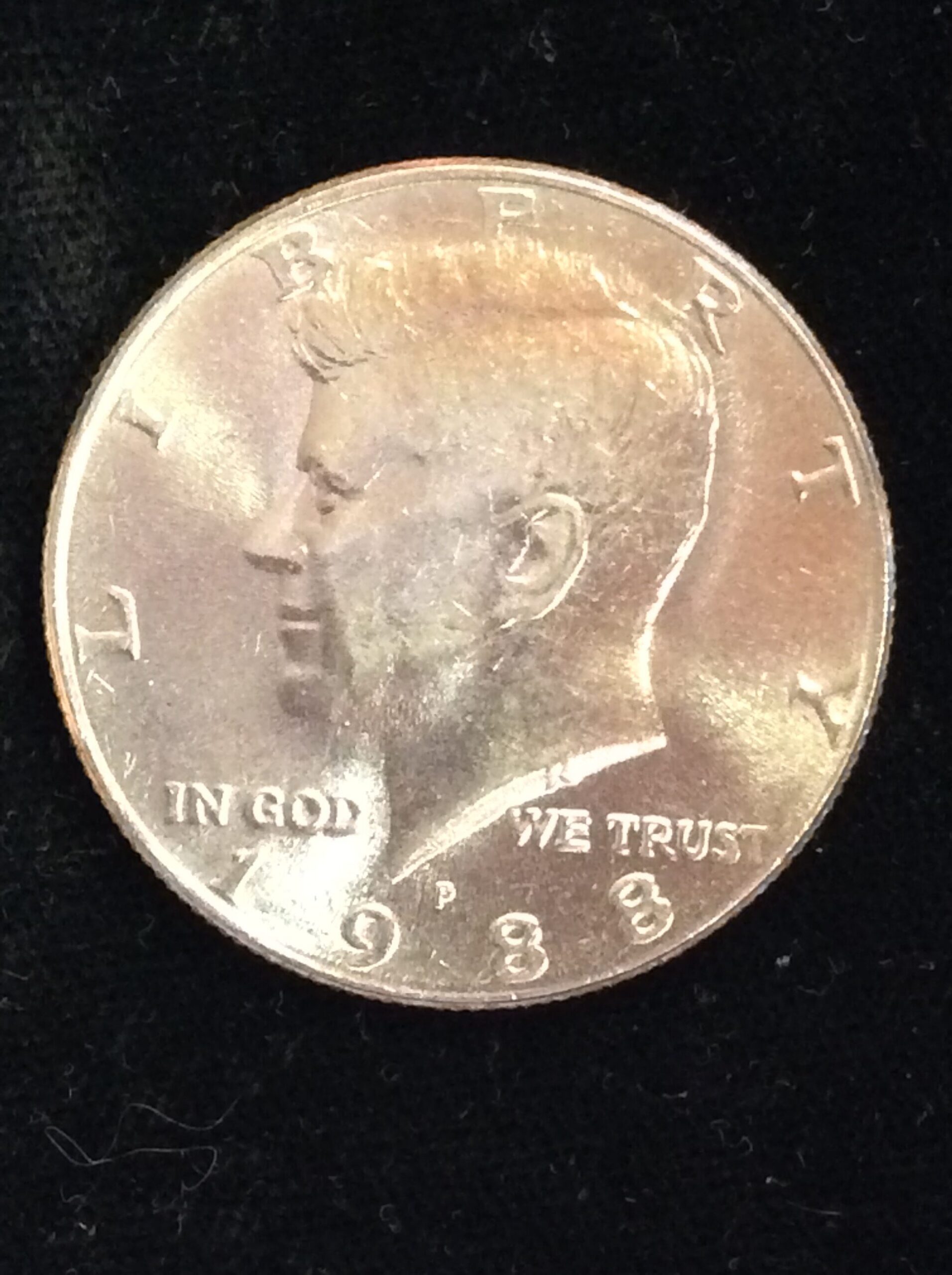 1988-P Kennedy Half Dollar in Choice BU MS63 Condition