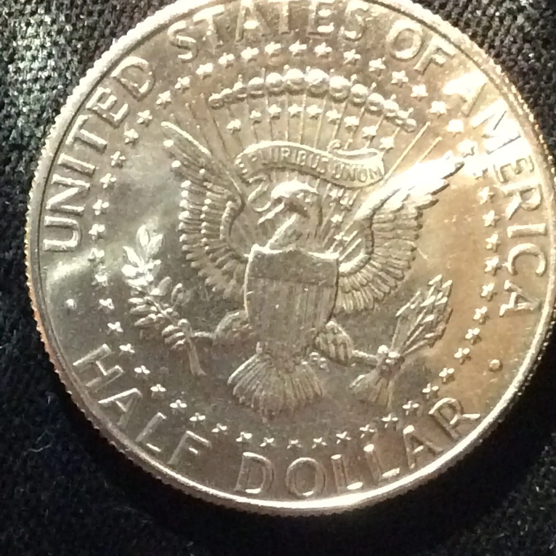 1988-D Kennedy Half Dollar in GEM BU MS65 Condition from a U.S. Unc. Mint Set - Image 2