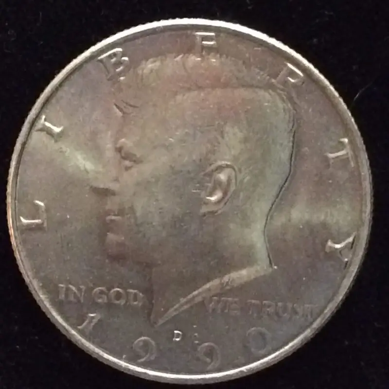 1990-D Kennedy Half Dollar in MS63