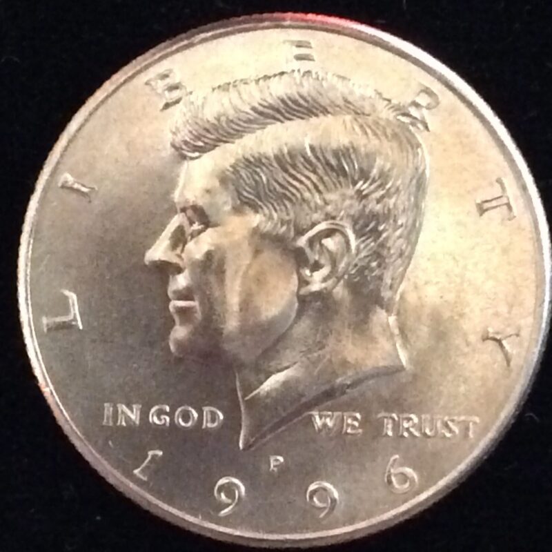 1996-P Kennedy Half Dollar in MS63 Condition