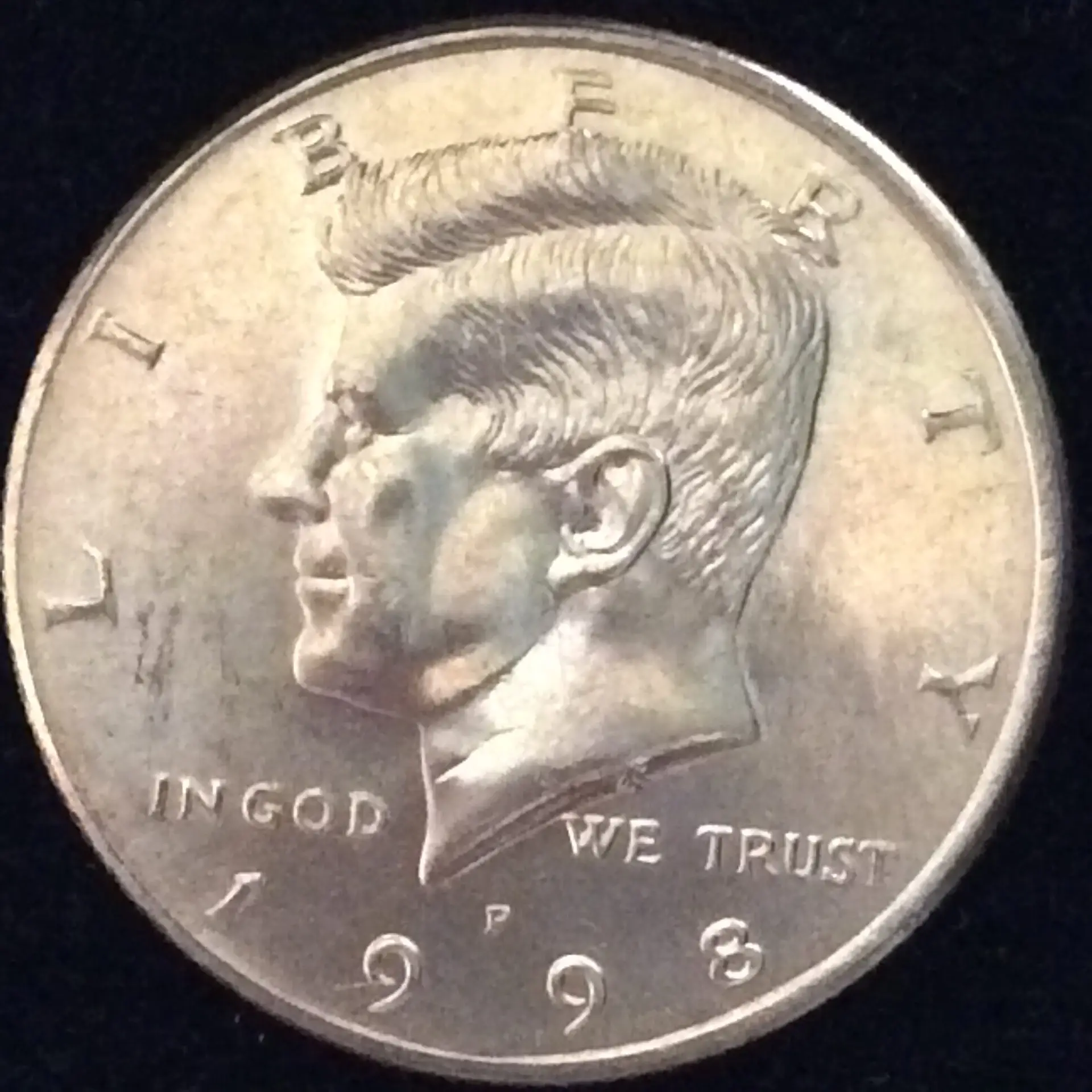 1998-P Kennedy Half Dollar in MS63 Condition