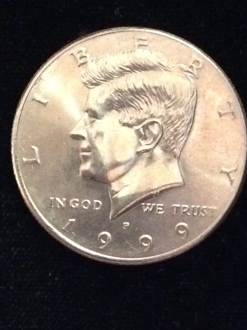 1999-P Kennedy Half Dollar in MS63 Condition
