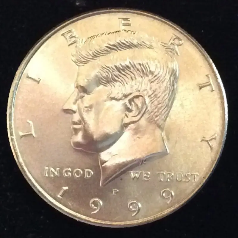 1999-P Kennedy Half Dollar in GEM BU MS65 Condition