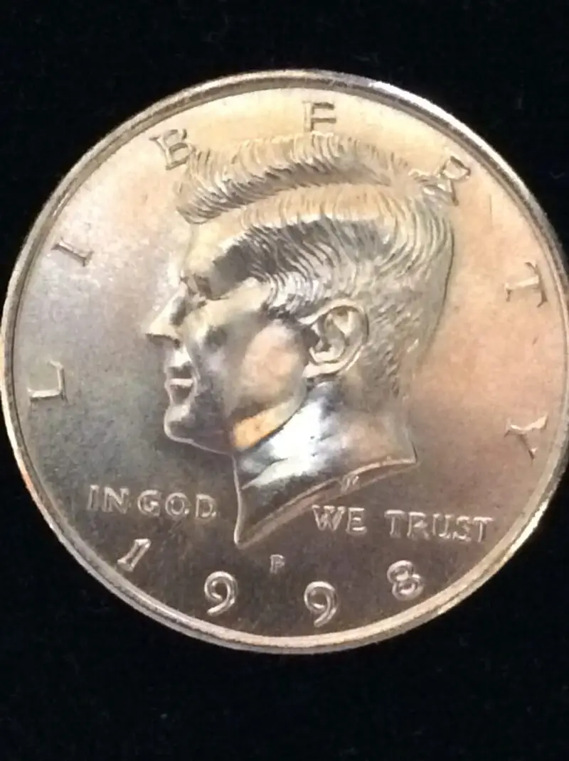 1998-P Kennedy Half Dollar in MS64 Condition