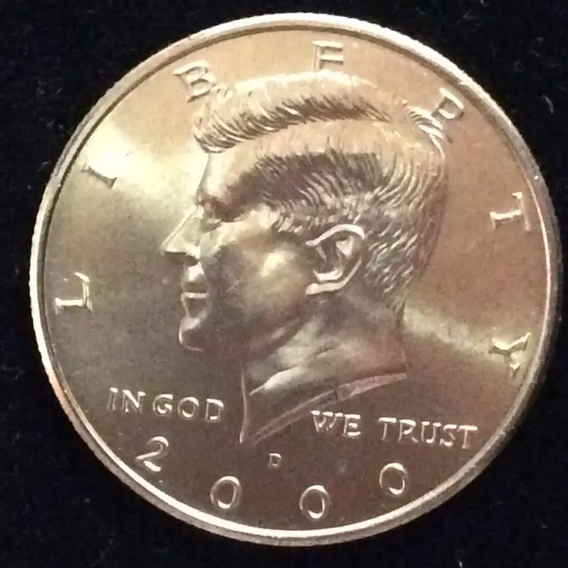 2000-D Kennedy Half Dollar in MS64 Condition
