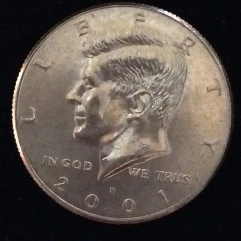 2001-D Kennedy Half Dollar in MS63 Condition