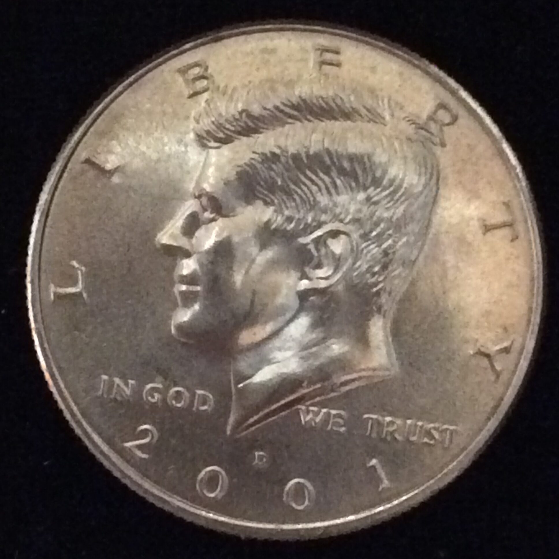 2001-D Kennedy Half Dollar in MS64 Condition