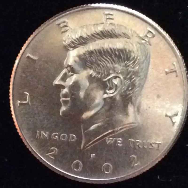 2002-P Kennedy Half Dollar in MS63 Condition