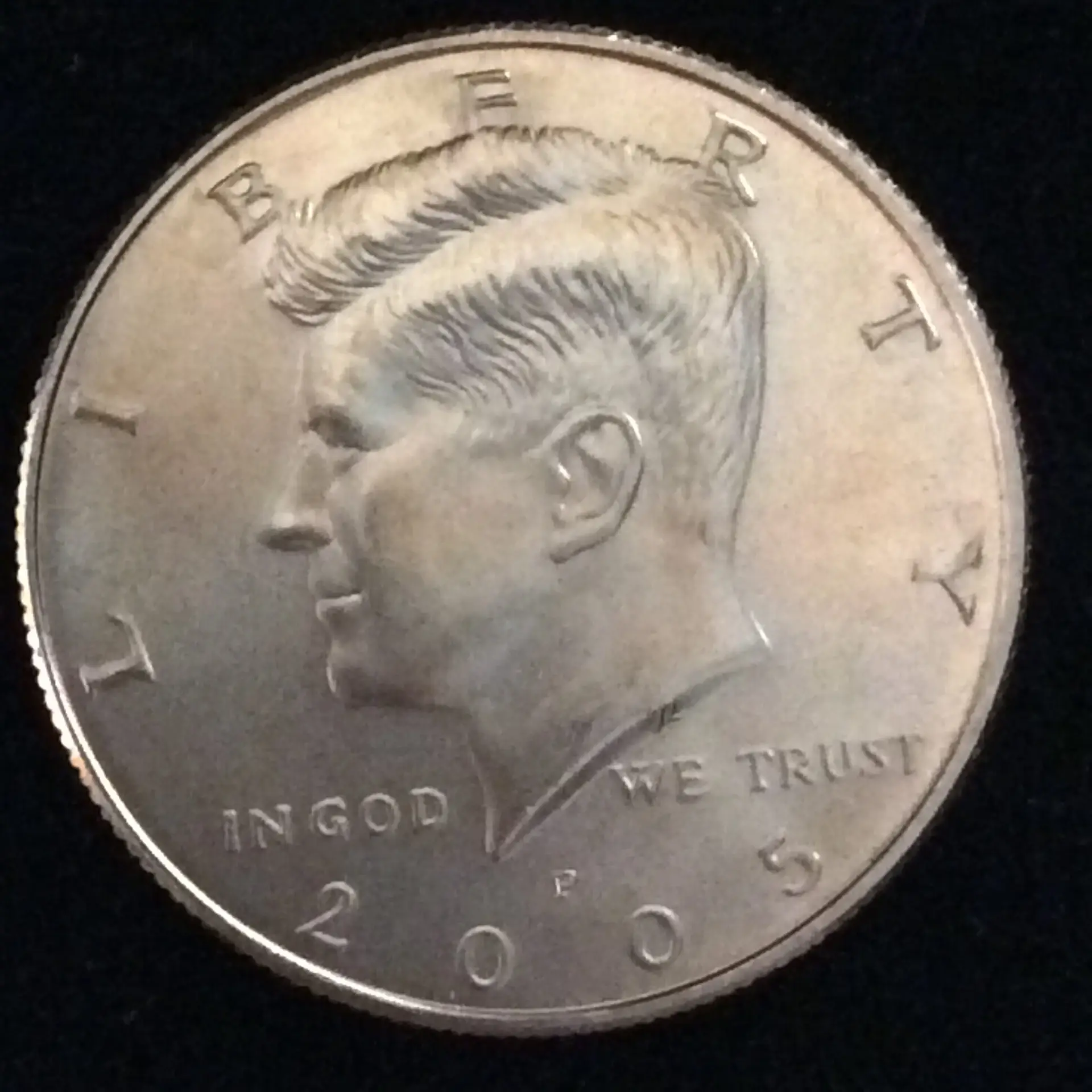 2005-P Kennedy Half Dollar in MS67 Satin Finish from Mint Set Condition