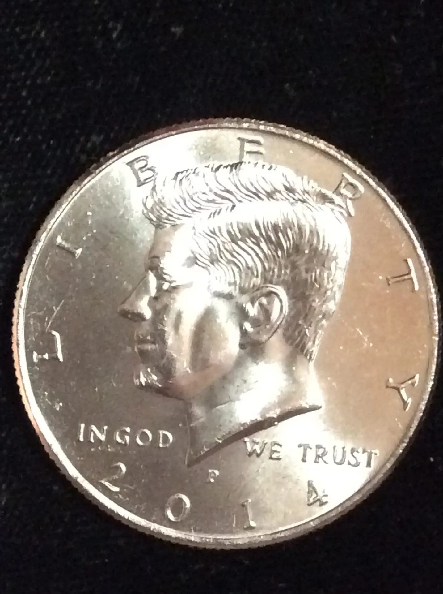 2014-P Kennedy Half Dollar in GEM BU MS65 Condition