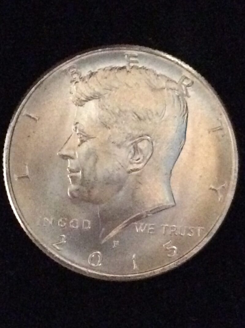 2015-P Kennedy Half Dollar in GEM BU MS65 Condition