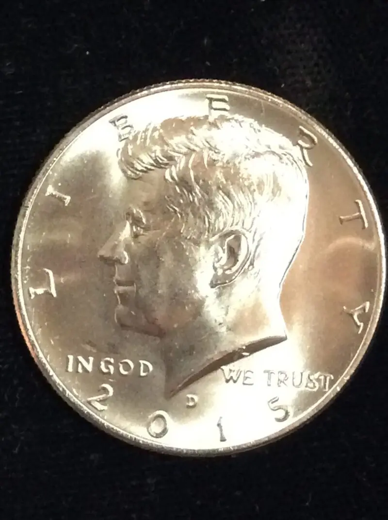2015-D Kennedy Half Dollar in GEM BU MS65 Condition