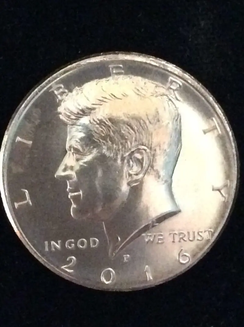 2016-P Kennedy Half Dollar in GEM BU MS65 Condition
