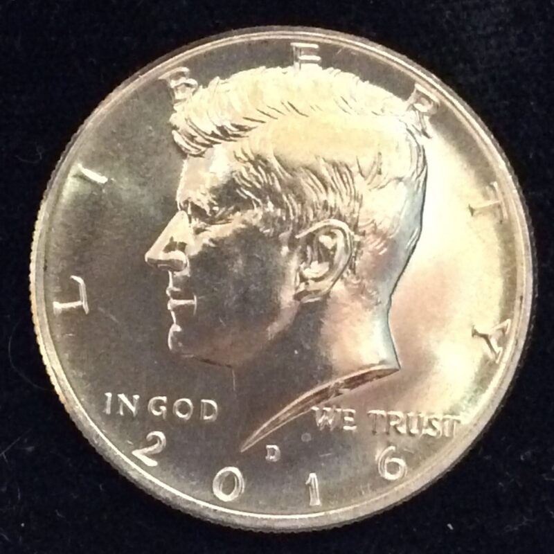 2016-D Kennedy Half Dollar in MS64 Condition