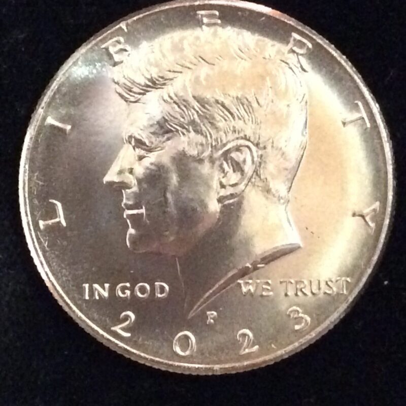 2023-P Kennedy Half Dollar in GEM BU MS65 Condition